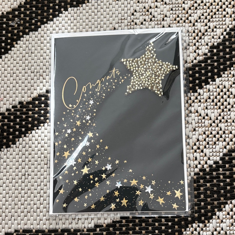 🆕Papyrus Congratulations Beaded Greeting Card